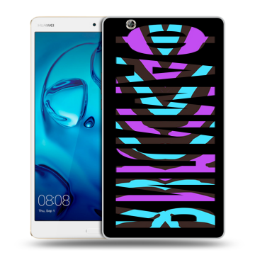 Силиконовый чехол на Huawei MediaPad M3 с принтом ФАМИЛИЯ