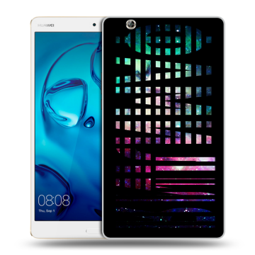 Силиконовый чехол на Huawei MediaPad M3 с принтом ФАМИЛИЯ