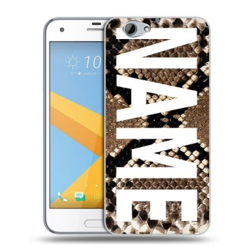 Пластиковый чехол на HTC One A9S с принтом NAME