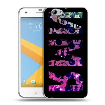 Пластиковый чехол на HTC One A9S с принтом ИМЯ