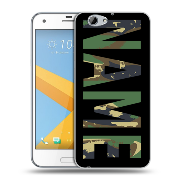 Пластиковый чехол на HTC One A9S с принтом NAME