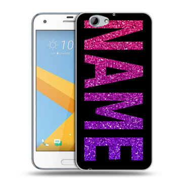 Пластиковый чехол на HTC One A9S с принтом NAME