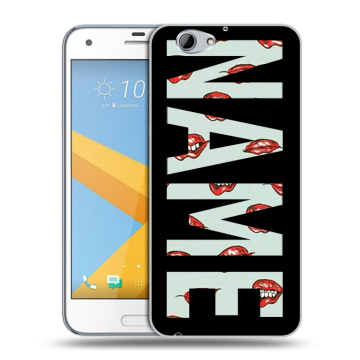 Пластиковый чехол на HTC One A9S с принтом NAME