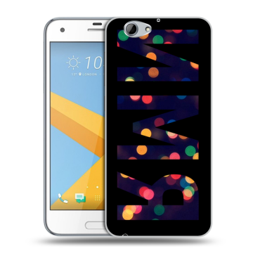 Пластиковый чехол на HTC One A9S с принтом ИМЯ