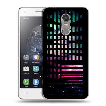 Силиконовый чехол на Lenovo K6 Note с принтом ФАМИЛИЯ