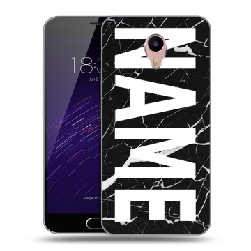 Пластиковый чехол на Meizu M3 Max с принтом NAME
