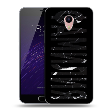 Пластиковый чехол на Meizu M3 Max с принтом ФАМИЛИЯ