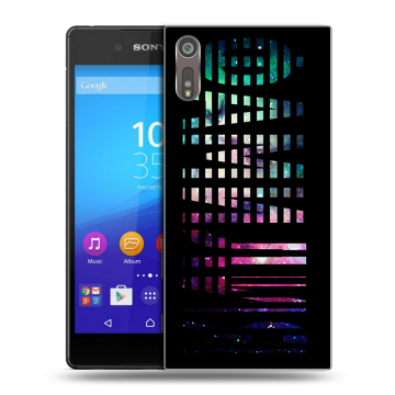 Пластиковый чехол на Sony Xperia XZ с принтом ФАМИЛИЯ