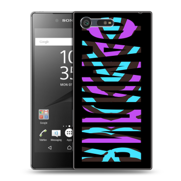 Пластиковый чехол на Sony Xperia X Compact с принтом ФАМИЛИЯ