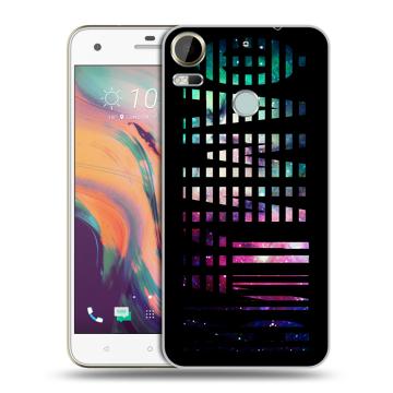 Силиконовый чехол на HTC Desire 10 Pro с принтом ФАМИЛИЯ