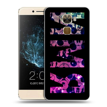 Пластиковый чехол на LeEco Le Pro 3 с принтом ИМЯ