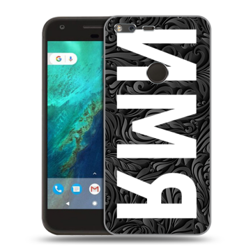 Силиконовый чехол на Google Pixel с принтом ИМЯ