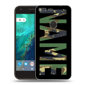 Силиконовый чехол на Google Pixel с принтом NAME