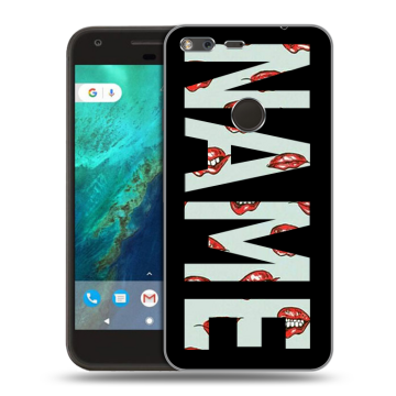 Силиконовый чехол на Google Pixel с принтом NAME