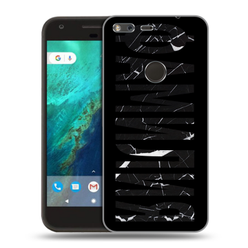 Силиконовый чехол на Google Pixel с принтом ФАМИЛИЯ