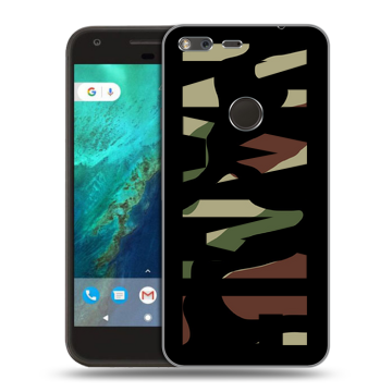 Силиконовый чехол на Google Pixel с принтом NAME