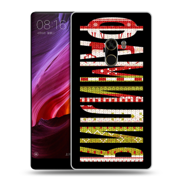 Силиконовый чехол на Xiaomi Mi Mix с принтом ФАМИЛИЯ