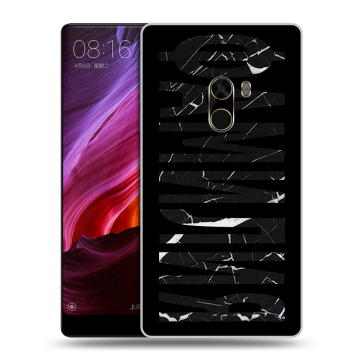 Силиконовый чехол на Xiaomi Mi Mix с принтом ФАМИЛИЯ