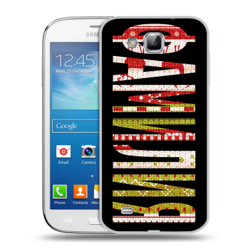 Пластиковый чехол на Samsung Galaxy Premier с принтом ФАМИЛИЯ