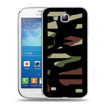 Пластиковый чехол на Samsung Galaxy Premier с принтом NAME