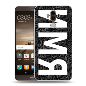 Пластиковый чехол на Huawei Mate 9 с принтом ИМЯ