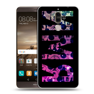Пластиковый чехол на Huawei Mate 9 с принтом ИМЯ