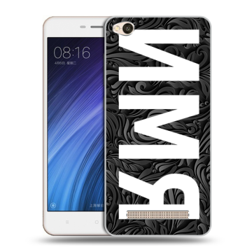Силиконовый чехол на Xiaomi RedMi 4A с принтом ИМЯ