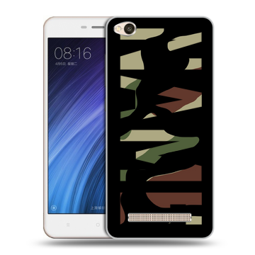 Силиконовый чехол на Xiaomi RedMi 4A с принтом NAME