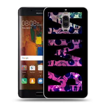 Пластиковый чехол на Huawei Mate 9 Pro с принтом ИМЯ
