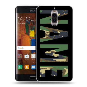 Пластиковый чехол на Huawei Mate 9 Pro с принтом NAME