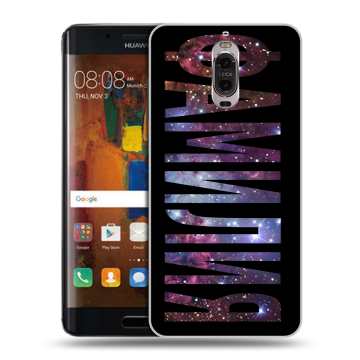 Пластиковый чехол на Huawei Mate 9 Pro с принтом ФАМИЛИЯ