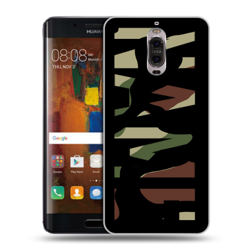 Пластиковый чехол на Huawei Mate 9 Pro с принтом NAME