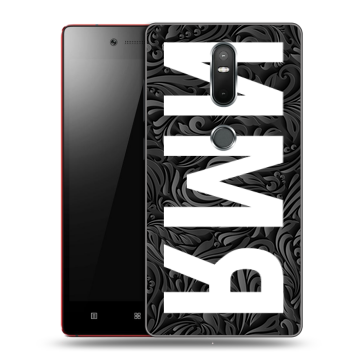 Силиконовый чехол на Lenovo Phab 2 Plus с принтом ИМЯ