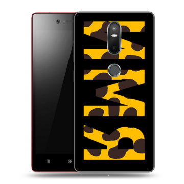 Силиконовый чехол на Lenovo Phab 2 Plus с принтом ИМЯ