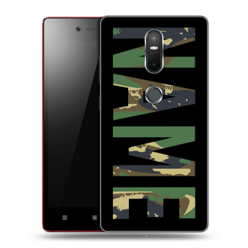 Силиконовый чехол на Lenovo Phab 2 Plus с принтом NAME