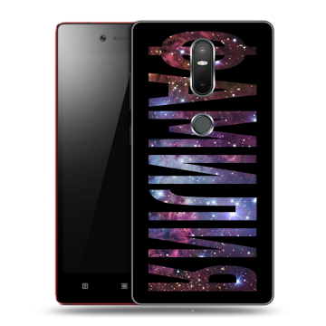 Силиконовый чехол на Lenovo Phab 2 Plus с принтом ФАМИЛИЯ