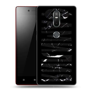 Силиконовый чехол на Lenovo Phab 2 Plus с принтом ФАМИЛИЯ