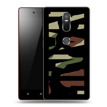 Силиконовый чехол на Lenovo Phab 2 Plus с принтом NAME