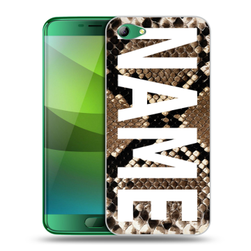 Силиконовый чехол на Elephone S7 с принтом NAME