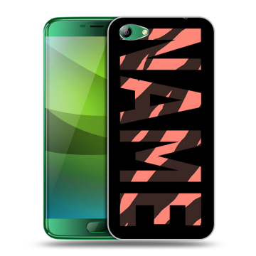 Силиконовый чехол на Elephone S7 с принтом NAME