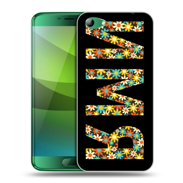 Силиконовый чехол на Elephone S7 с принтом ИМЯ