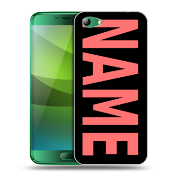 Силиконовый чехол на Elephone S7 с принтом NAME