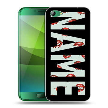 Силиконовый чехол на Elephone S7 с принтом NAME