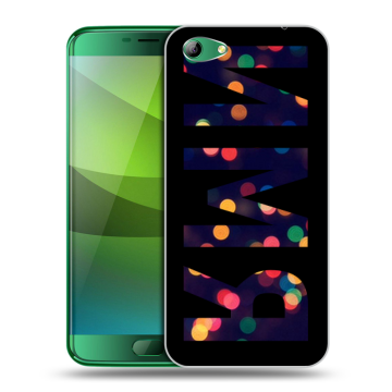 Силиконовый чехол на Elephone S7 с принтом ИМЯ
