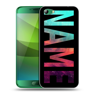 Силиконовый чехол на Elephone S7 с принтом NAME