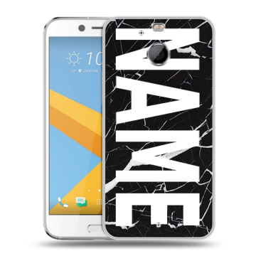 Пластиковый чехол на HTC 10 evo с принтом NAME
