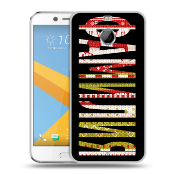 Пластиковый чехол на HTC 10 evo с принтом ФАМИЛИЯ