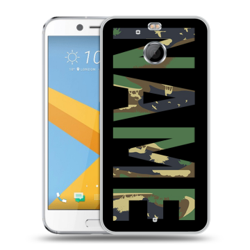 Пластиковый чехол на HTC 10 evo с принтом NAME