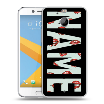 Пластиковый чехол на HTC 10 evo с принтом NAME