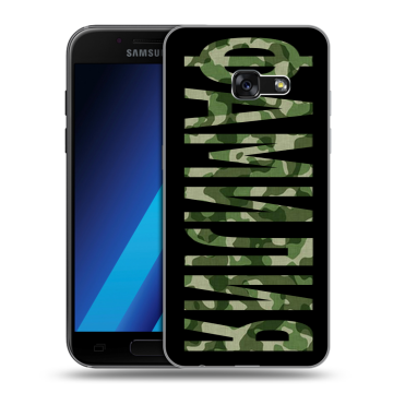 Силиконовый чехол на Samsung Galaxy A7 (2017) с принтом ФАМИЛИЯ